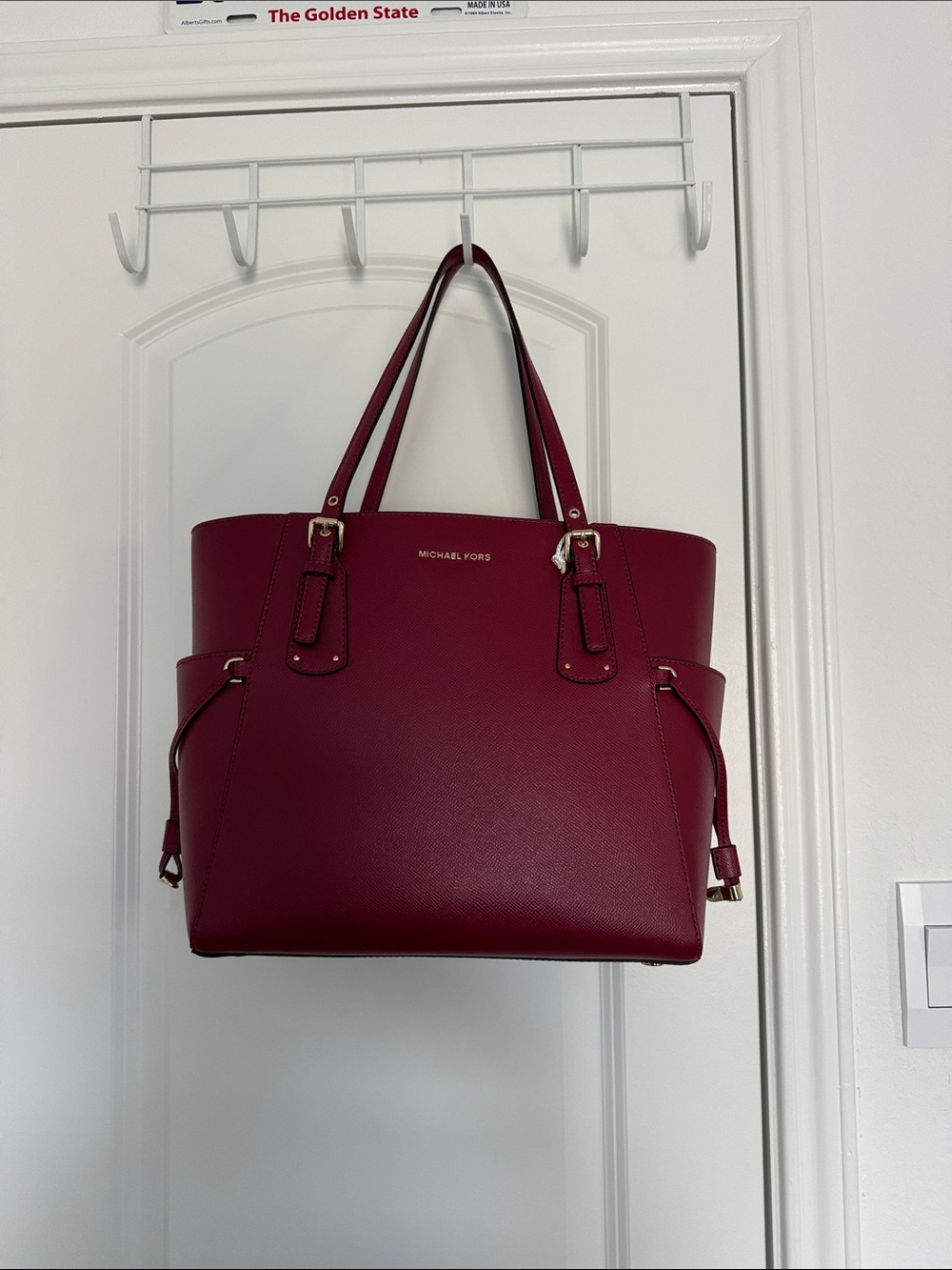 Michael Kors Wine Red Bag
